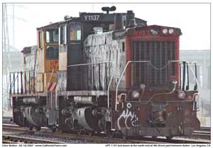 More views of UP switch engines at their 4th Street yard
