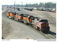 Another photo of the engine consist for the BNSF